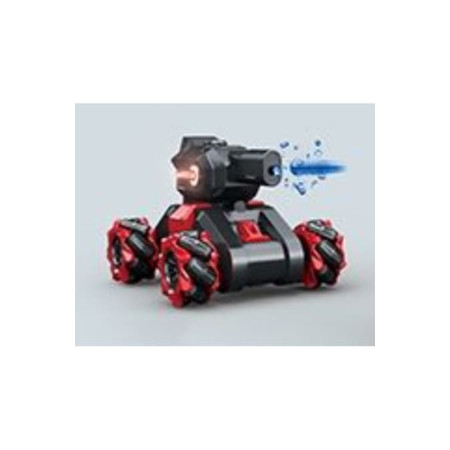 Acrobatic water-bomb car with lateral control (battery included) – Red