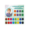 Puzzle cu ouă potrivite, Montessori, multicolor