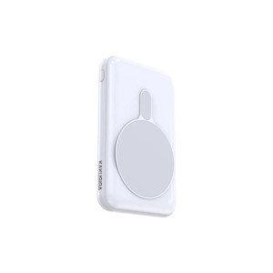 Baterie portabilă 10.000 mAh cu încărcare rapidă wireless KSC-709, albă Baterie portabilă 10.000 mAh cu încărcare rapidă wireless KSC-709, albă фото