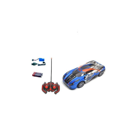 Mașină cu telecomandă, Super Racing – Viteză maximă, Funcții, Lumini, Drift, Scară 1:14