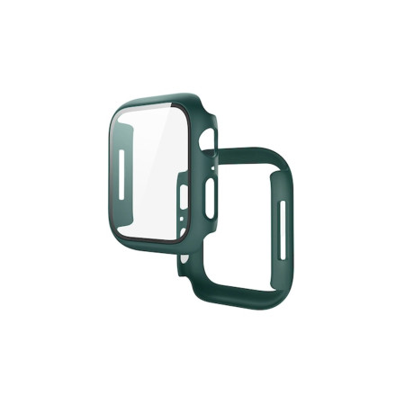Carcasă ecran smartwatch, Hoco, pentru Apple Watch 7/8 WS3, sticlă, 41 mm, verde
