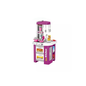 Bucătărie multifuncțională pentru copii cu accesorii, violet Bucătărie multifuncțională pentru copii cu accesorii, violet фото