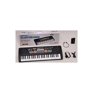 Instrument muzical pentru copii - Orgă BF-630C1 sintetizator 63x20x6 cm, alb-negru Instrument muzical pentru copii - Orgă BF-630C1 sintetizator 63x20x6 cm, alb-negru фото
