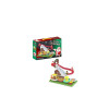 Christmas Track with Santa on Slide - Interactive Holiday Set for Children