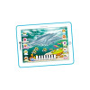 Tabletă educațională engleză „Sea World” cu pian 7D 25x2x22 cm