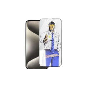 Protector de ecran pentru iPhone 17, transparent cu ramă neagră Protector de ecran pentru iPhone 17, transparent cu ramă neagră фото